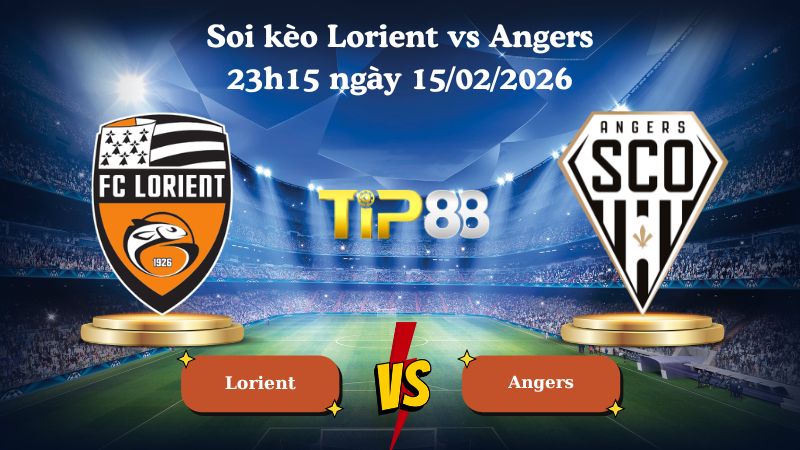 soi kèo Lorient vs Angers 23h15 ngày 15/02/2026