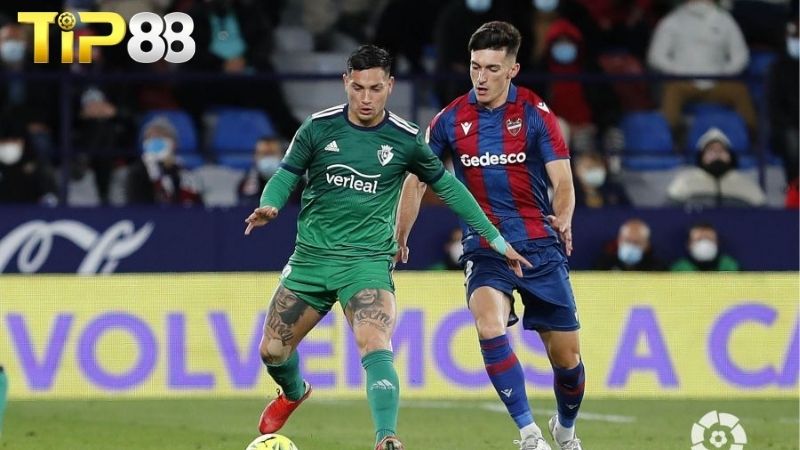 Lịch sử đối đầu giữa Osasuna vs Levante