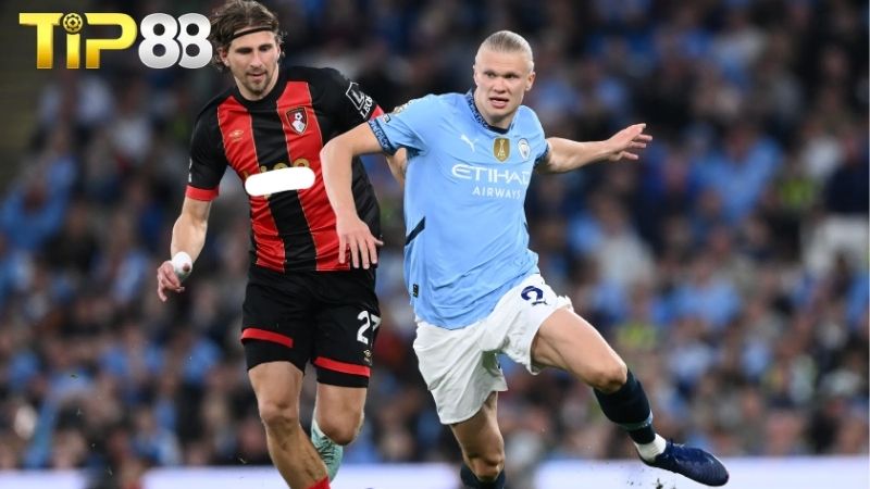 Lịch sử đối đầu giữa Manchester City vs Bournemouth