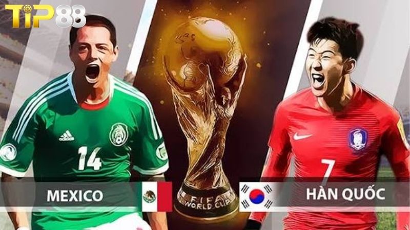 Lịch sử đối đầu giữa Mexico vs Hàn Quốc