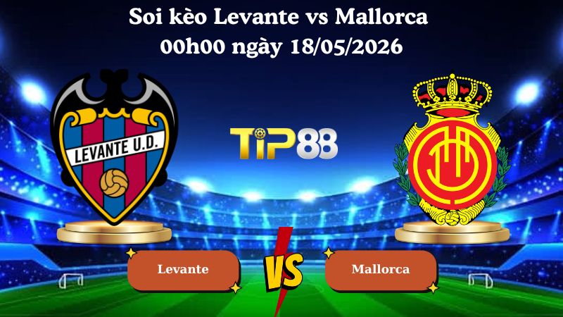 Nhận định soi kèo Levante vs Mallorca 00h00 ngày 18/05/2026