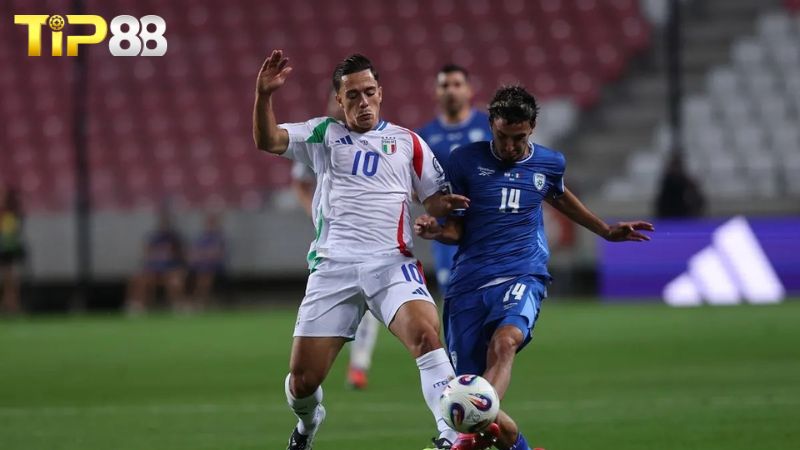 Phong độ của Italia vs Israel