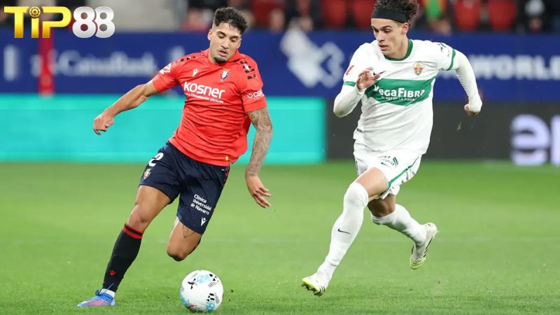 Lịch sử đối đầu giữa Elche vs Osasuna