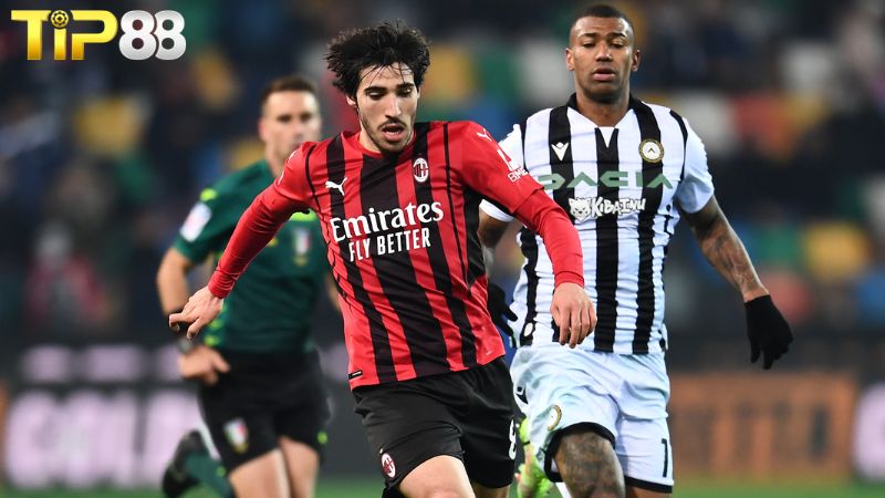 Lịch sử đối đầu giữa AC Milan vs Udinese