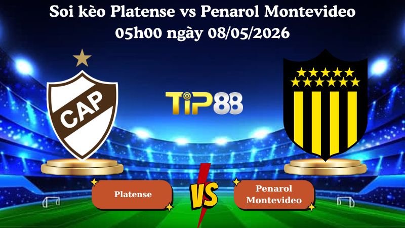 soi kèo Platense vs Penarol Montevideo 05h00 ngày 08/05/2026