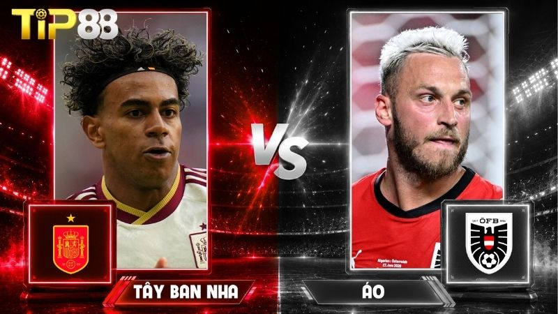 Lịch sử đối đầu giữa Tây Ban Nha vs Áo
