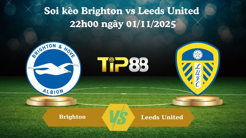 Soi kèo Brighton vs Leeds United 22h00 ngày 01/11/2025