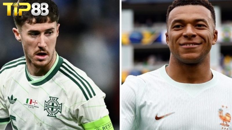 Lịch sử đối đầu giữa Pháp vs Bắc Ireland
