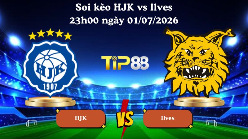 soi kèo HJK vs Ilves 23h00 ngày 01/07/2026