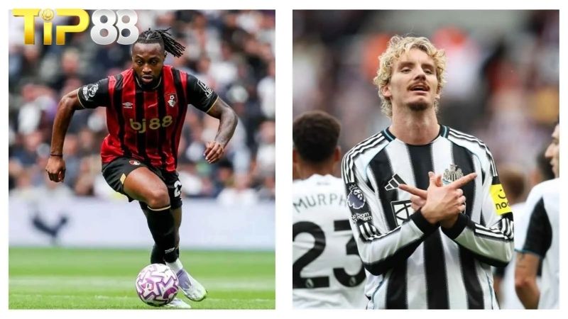 Lịch sử đối đầu giữa Newcastle vs Bournemouth
