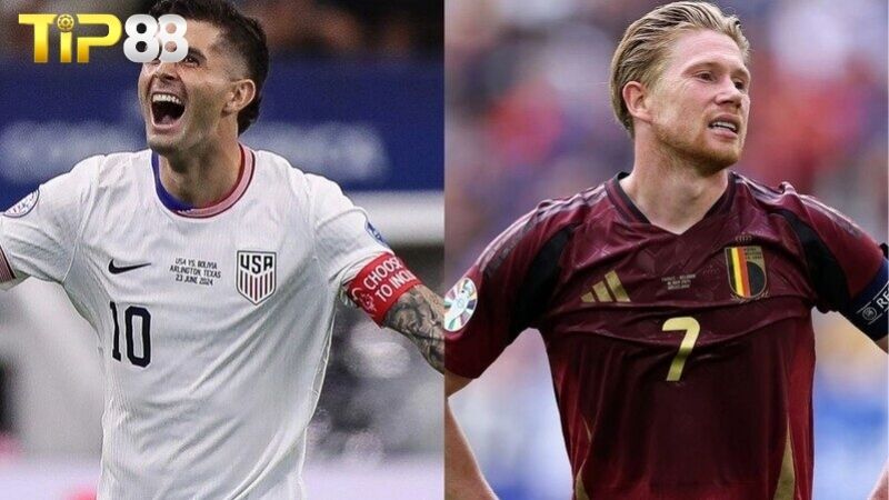 Lịch sử đối đầu giữa Mỹ vs Bỉ