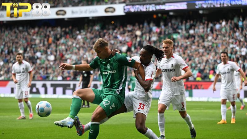 Lịch sử đối đầu giữa Freiburg vs Werder Bremen