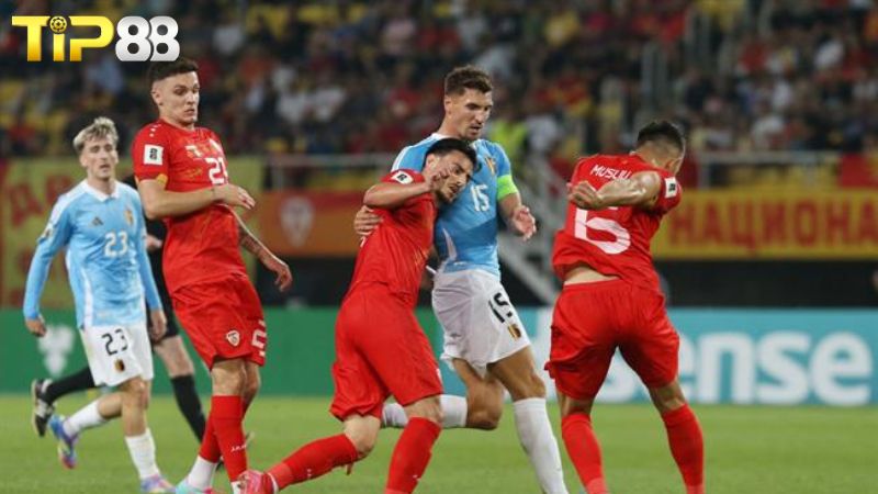 Phong độ của Bỉ vs Bắc Macedonia
