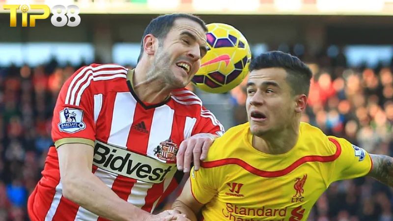 Đối đầu Liverpool vs Sunderland