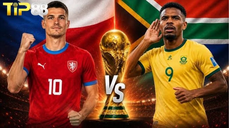 Lịch sử đối đầu giữa Cộng hòa Séc vs Nam Phi
