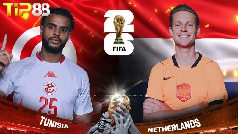 Lịch sử đối đầu giữa Hà Lan vs Tunisia