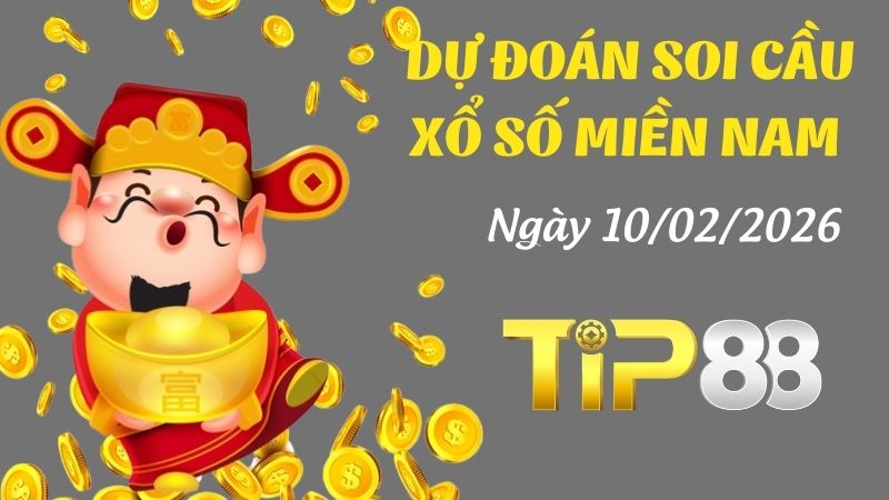 Dự đoán soi cầu xổ số miền Nam ngày 10/02/2026