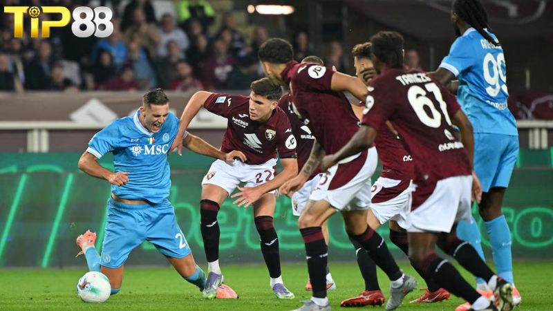 Lịch sử đối đầu giữa Napoli vs Torino