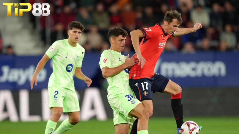Lịch sử đối đầu giữa Osasuna vs Barcelona