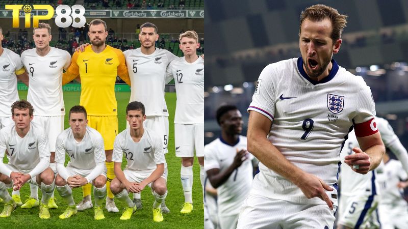 Lịch sử đối đầu giữa Anh vs New Zealand