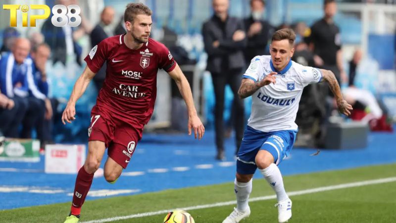 Lịch sử đối đầu giữa Metz vs Auxerre