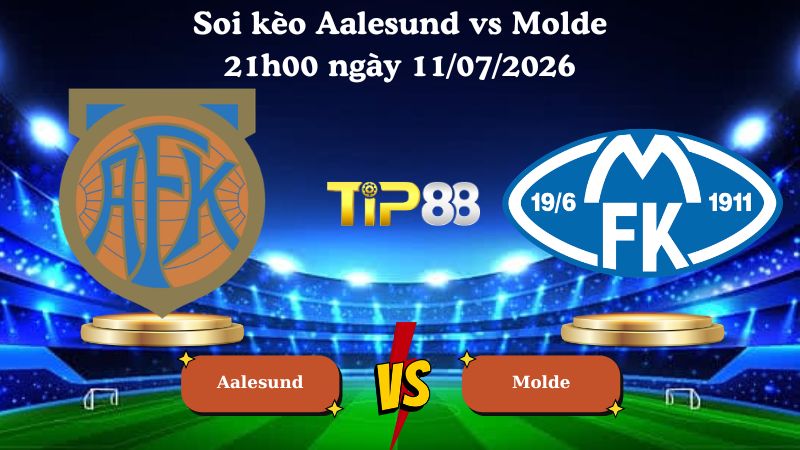soi kèo Aalesund vs Molde 21h00 ngày 11/07/2026