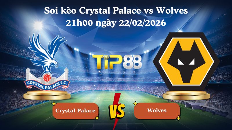 soi kèo Crystal Palace vs Wolves 21h00 ngày 22/02/2026