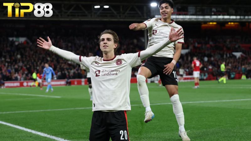 Lịch sử đối đầu giữa Midtjylland vs Nottingham Forest