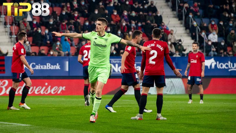 Lịch sử đối đầu giữa Athletic Bilbao vs Osasuna