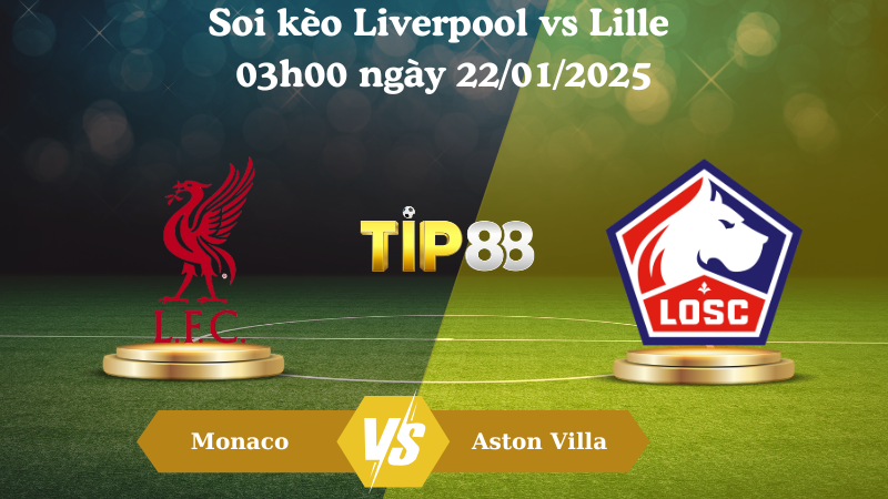 Nhận định soi kèo Liverpool vs Lille 03h00 ngày 22/01/2025 - Champions League TIP88