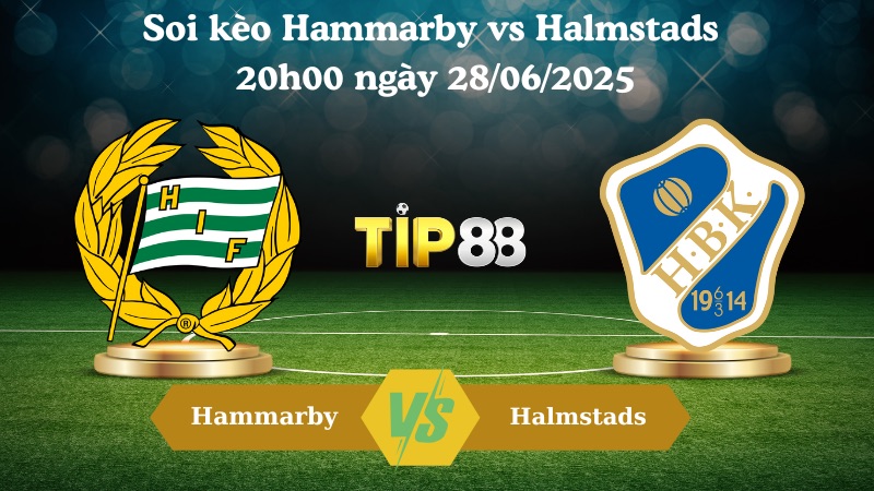 Nhận định soi kèo Hammarby vs Halmstads 20h00 ngày 28/06/2025 - VĐQG Thụy Điển TIP88