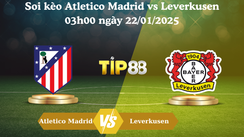 Nhận định soi kèo Atletico Madrid vs Leverkusen 03h00 ngày 22/01/2025 - Champions League TIP88