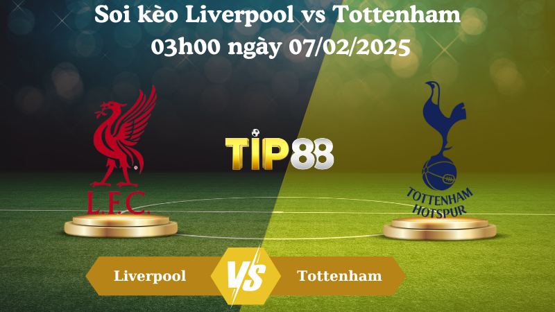 Nhận định soi kèo Liverpool vs Tottenham 03h00 ngày 07/02/2025 - League Cup TIP88