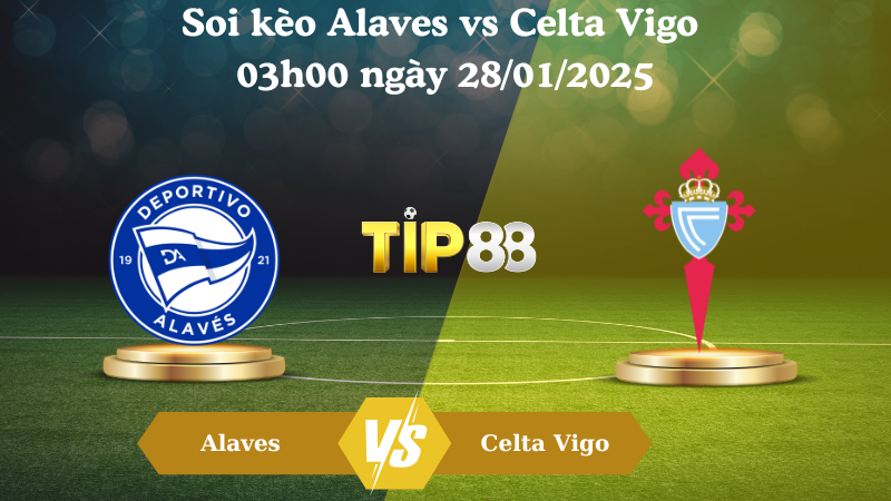 Nhận định soi kèo Alaves vs Celta Vigo 03h00 ngày 28/01/2025 - La Liga TIP88