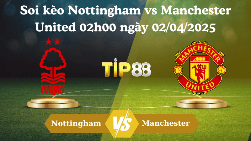 Nhận định soi kèo Nottingham vs Manchester United 02h00 ngày 02/04/2025 - Ngoại hạng Anh TIP88
